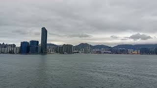 Victoria Harbour | 789 Bus Ride | Harbour view | Cloudy Day #hk #citybus