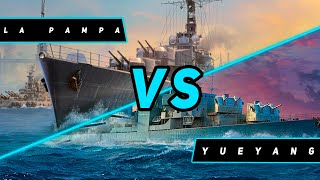 STREAM ЭСМИНЕЦ LA PAMPA VS YUEYANG! ЧТО ОКАЖЕТСЯ СИЛЬНЕЕ?! WORLD OF WARSHIPS