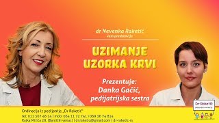 Pitajte pedijatra - Uzimanje uzorka krvi