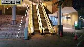 田園都市線 たまプラーザ駅 北口 エスカレーター 上り 日立 Denentoshi-line tama plaza station Escalator Hitachi