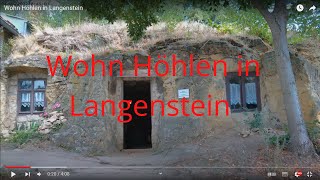 Wohn Höhlen in Langenstein