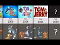 comparison tom and jerry evolution 1940 2021