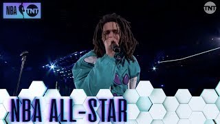 Download J. Cole Puts On a Show For the Home State  | All-Star 2019 Halftime Show mp3
