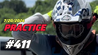 #411番さん PRACTICE 2024年7月20日 Motocross Village