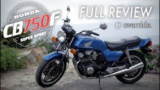 Honda CB750F Super Sport | A 1980s Classic | Full Review \u0026 Test Ride on the California coast