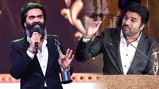 Silambarasan TR Making Fun with Mirchi Shiva at South Movie Awards | SIIMA 2022