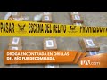 Cargamento de droga encontrado en las orillas del río fue decomisado -Teleamazonas