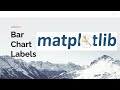 Bar Chart Labels with matplotlib