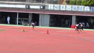 2011年5月15日　東京マスターズ　オープン記録会　M50　２００Ｍ