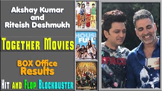 Akshay Kumar and Riteish Deshmukh Together Movies | Hit or Flop | Box Office Collection Analysis