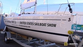 2016 Beneteau First 22 - Walkaround - 2015 Annapolis Sail Boat Show