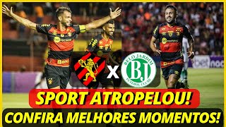 🦁🚜Sport Atropelou o Belo Jardim! Confira Os Melhores Momentos! Últimas Notícias do Sport Recife