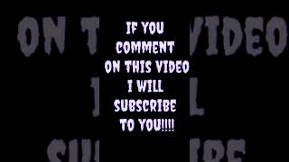 If You Comment, I Will Subscribe To You!!