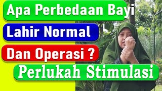 Perbedaan Bayi Lahir Normal dan Operasi