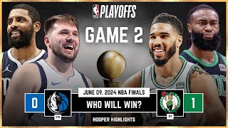 Boston Celtics vs Dallas Mavericks  Game 2 Highlights | Jun 9 | 2024 NBA Finals
