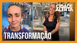 Cabelereiro transforma o visual de pessoas em situação de rua no centro de SP