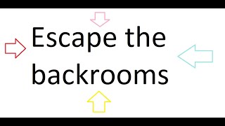 Escape the backrooms | funny moments #4