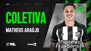 Coletiva de apresentação | Matheus Araújo