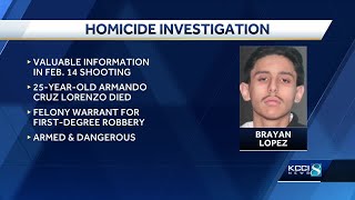 Des Moines police searching for man in connection with deadly shooting