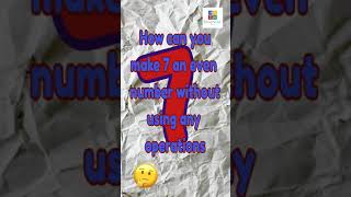 Only genius can answer this | critical thinking activity | Brainteaser #shorts
