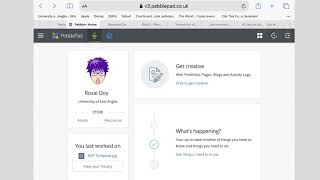 Intro to PebblePad Portfolio