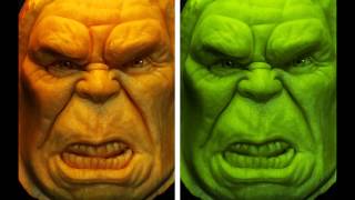 "The Incredible Hulk" 3D Pumpkin Carving (Time Lapse)