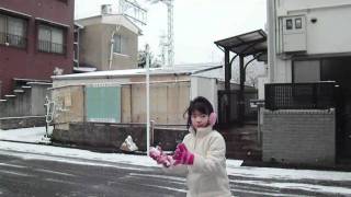 2010年最後の雪