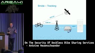 Area41 2018: Antoine Neuenschwander: On The Security Of Dockless Bike Sharing Services