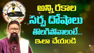 అన్ని రకాల సర్ప దోషాలు తొలగి పోవాలంటే | Sarpa Dosha Nivarana In Telugu | Maharshi Channel