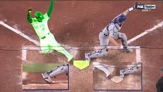 Video Analysis: Bluejays Isiah Kiner-Falefa Out At Home Plate - 9th Inning, Game 7, MLA World Series