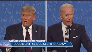 Trump, Biden campaign ahead of final debate