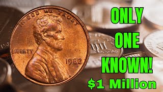 THE MILLION DOLLAR 1982 PENNY COIN WITHOUT MINT MARK! PENNIES WORTH MONEY