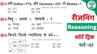 Reasoning प्रैक्टिस Set–02 | RPF Constable | RRB NTPC | SSC-GD | Mori Classes