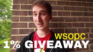 WSOPC Baltimore Main Event 1% Giveaway