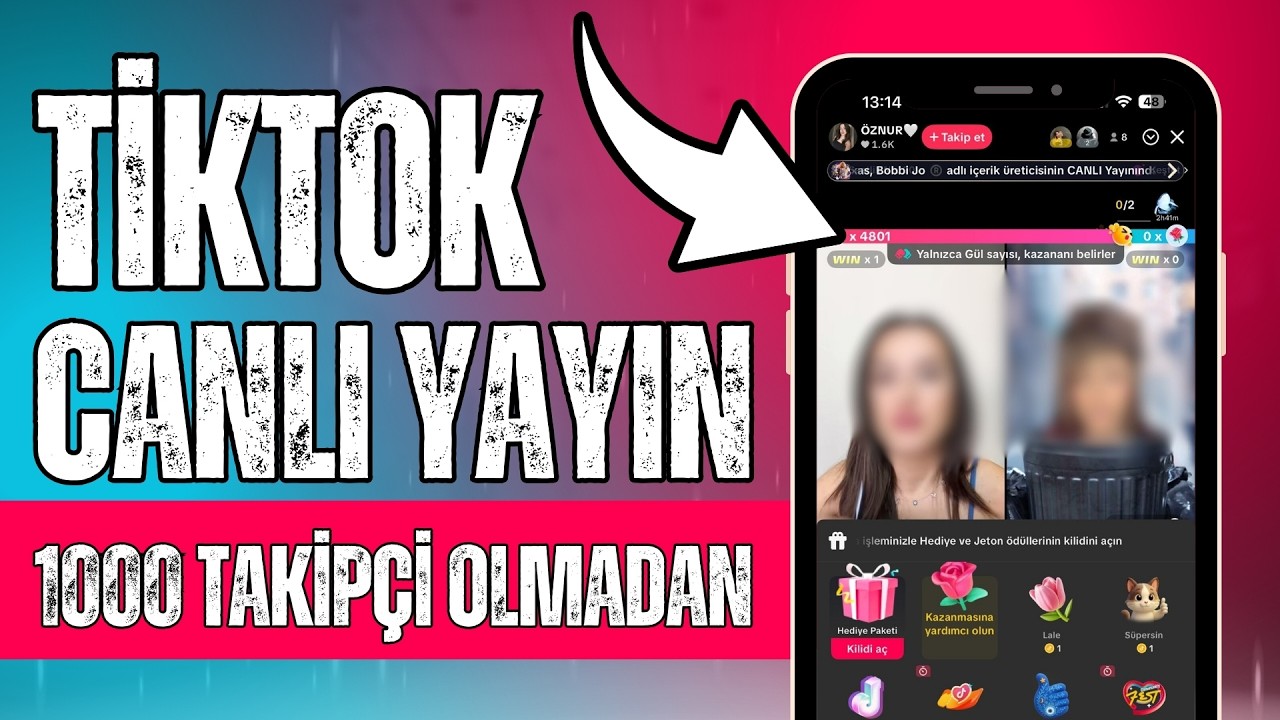 Ti̇ktok Canli Yayin Nasil Açilir 1000 Taki̇pçi̇ Olmadan Youtube