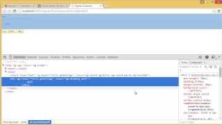 Lesson1 - Basic Binding in AngularJS