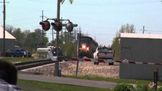 The Eagle Flys by Dwight, IL (Amtrak 22)