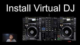 การติดตั้ง Virtual DJ โปรแกรมเล่นเพลง Mixer สด Beta