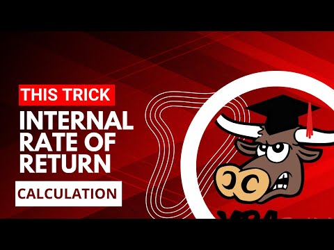 3 Easy Steps! IRR Internal Rate of Return Lecture on How to Calculate Internal Rate of Return 3 Easy Steps! IRR Internal Rate of Return Lecture on How to Calculate Internal Rate of Return