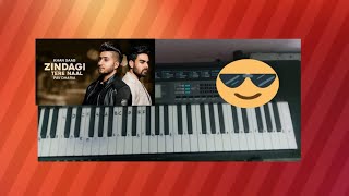 zindagi tere naal  Khan Saab / Easy Piano Tutorial with simple Notes