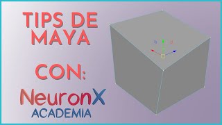 Autodesk Maya -  💻 Modo Vértices - Tip#6  学習 - よい教育  | 🌈NeuronXacademia