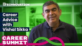 Career Advice from Vishal Sikka, CEO of VIANAI | #technovation #careeradvice #stemcareers