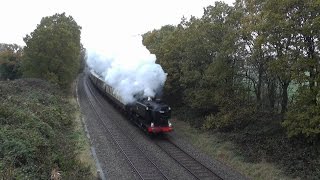 Main Line Pannier Tanks - 9466 and 9600 with The Pannier Rambler - 12/11/2016