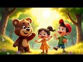 Fluffy Fluffy Little Bear 🧸 | Kids Poem | Baby Nursery Rhymes and kids songs