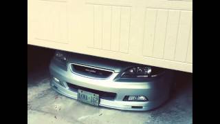 2001 Accord Slammed Custom Bumper CF4 JDM Fogs