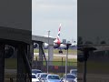 777 smooth landing at london heathrow airport