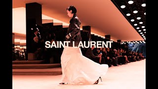 秀场实况解说｜「王者荣耀」saint Laurent 圣罗兰2022秋冬女装