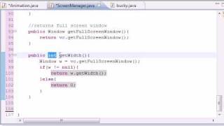 Java Game Development - 18 - Updating Display and Restore Screen