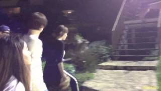 270413 [Fancam] Camping with Nu'est in Thailand [Nu'est Night Party]