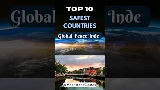 Global Peace Index (GPI) | Top 10 Safest Countries In The World | #gk #upsc #shorts